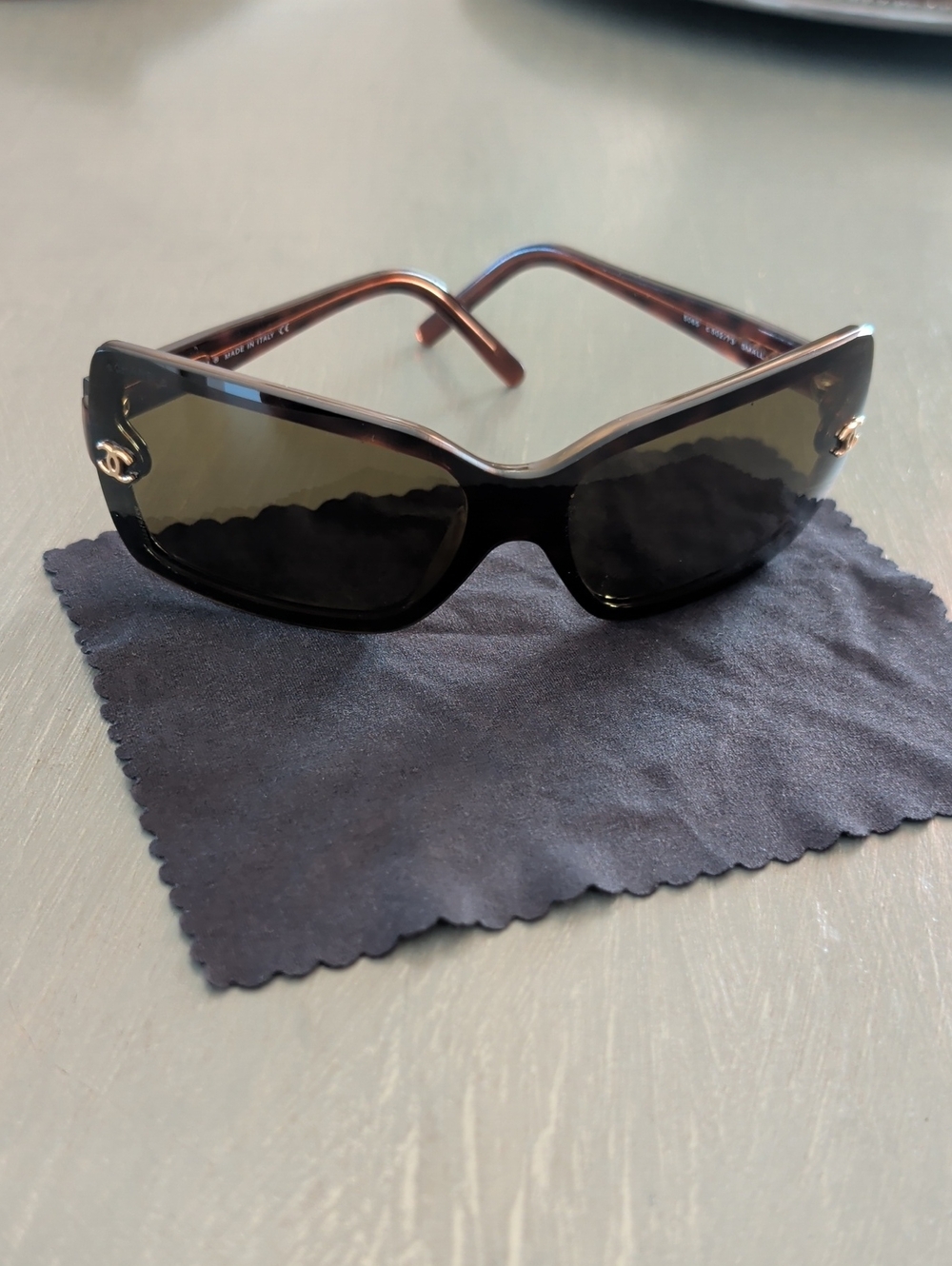 Chanel 5065 Vintage Tortoise Shell Sunglasses